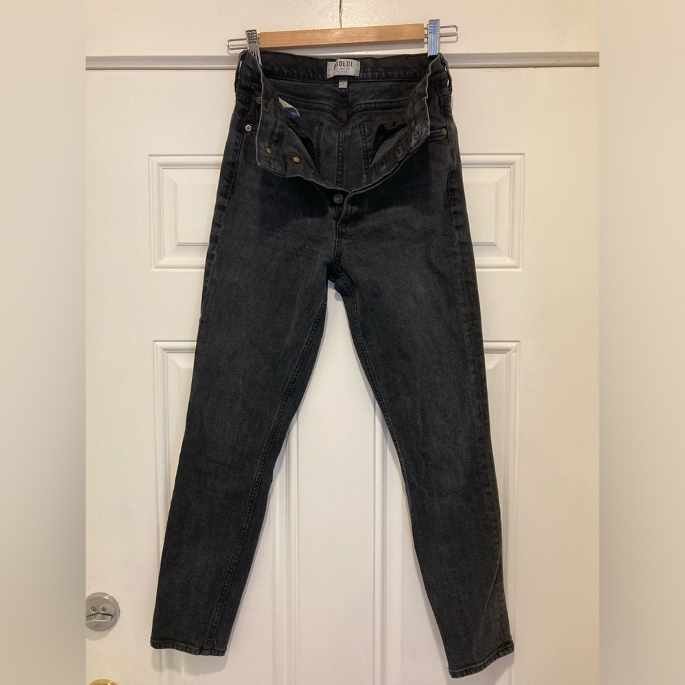 AGOLDE black Denim Nico Jeans